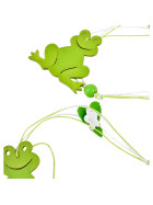 Girlande Funny Frogs Deko Holz 110cm gr&uuml;n