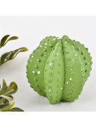 Kaktus Deko Resin 6x7cm gr&uuml;n