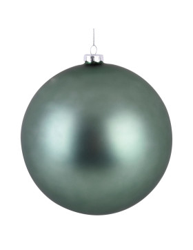 Baumkugel -Luxury- Glas 18cm grün-matt