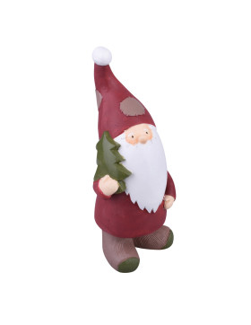 Santa - Classic- Deko-Figur 22cm rot-weiss