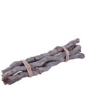 B&uuml;ndel -Twigs- Deko-Objekt Holz 60cm grau-natur