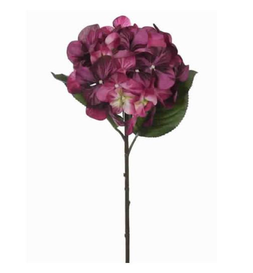 Kunstblume Stiel -Hydrangea- 56cm purple