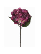 Kunstblume -Hortensie- Stiel 56cm purple