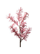 Stiel -Podocarpus- Kunstblume 35cm rosa