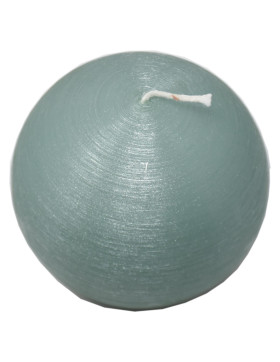 Kerze -Powderpressed Ball- 10x10cm jade