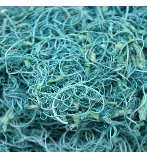Curly Moos Washed 500g Trockenblumen aqua Deko Natur Basteln Kreativ