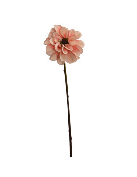 Kunstblume -Dahlie- Stiel 55cm peach