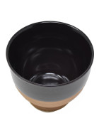 Schale -Asia- Keramik 9x11cm braun