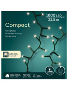 Lichterkette Compact 1000-LED Timer 22m warmweiss