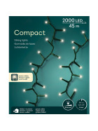 Lichterkette Compact 2000-LED Timer 45m warmweiss