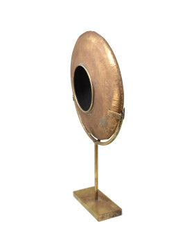 Deko-Ring -Lazarus- Metall 53x32cm gold-antik