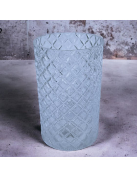 Windlicht -Rogaro- Glas 19cm klar