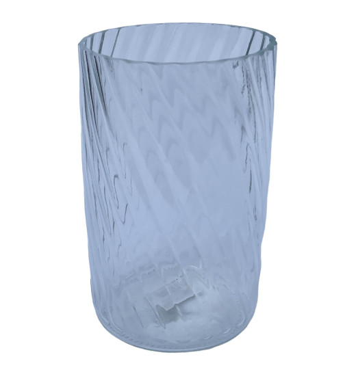 Windlicht -Lunatic- Glas 19cm klar