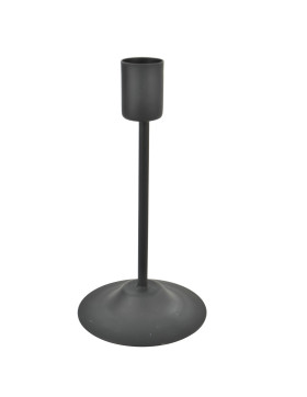 Kerzenständer -Gavo- Metall 15cm schwarz