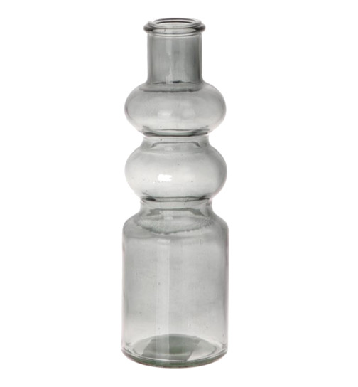 Vase -Grenda- Glas 22cm schwarz