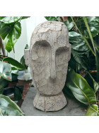Deko Kopf -Potato- Keramik 40cm weiss