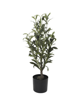 Kunstpflanze Oliven Baum 60cm grün