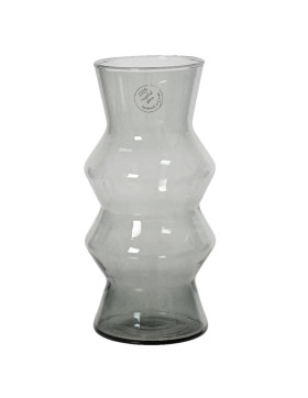 Vase -Darna- Glas 26x13cm grün