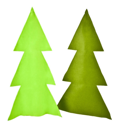 Eierwärmer -Tannenbaum- 4er-Set Filz 20cm grün